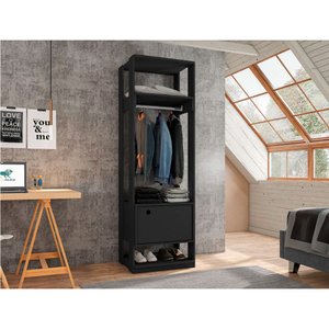 Guarda Roupa Roupeiro Modulo Titan com 1 Porta Moveis Leão