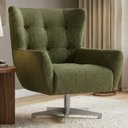 Ver imagem 2 de Poltrona Decorativa Malta Base Giratoria Linho Color Trend Tca 307 Moll