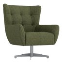 Ver imagem 1 de Poltrona Decorativa Malta Base Giratoria Linho Color Trend Tca 307 Moll