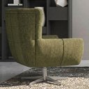 Ver imagem 6 de Poltrona Decorativa Malta Base Giratoria Linho Color Trend Tca 307 Moll