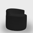 Ver imagem 6 de Kit 2 Poltronas com Sofá Curvo 2 Lugares Feijão Forma Orgânica Bouclé