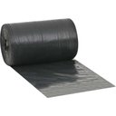 Ver imagem 1 de Lona Plástica Preta 4m x 110m 12kg Cobertura Impermeabilização Piso Chuva Preto