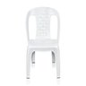 Cadeira em Plástico Empilhável Bistrô Vime Branca Arqplast - 1