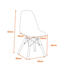 Ver imagem 3 de Cadeira Eames Rosa