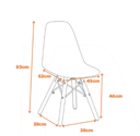 Ver imagem 3 de Cadeira Eames Rosa