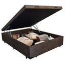 Ver imagem 5 de Cama Box Baú Viúva Sereneprime Suede Marrom 44x128x188