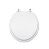 Assento Sanitário Poliéster Zoom Branco – Logasa - 1