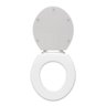 Assento Sanitário Poliéster Zoom Branco – Logasa - 2