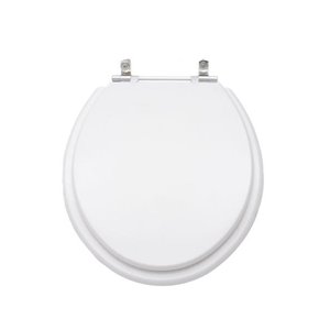 Assento Sanitário Poliéster Contemporary Branco - Hervy