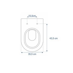 Assento Sanitário Poliéster LK Branco – Deca - 3