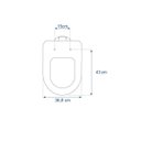 Ver imagem 3 de Assento Sanitário Poliéster Greca Branco – Belize
