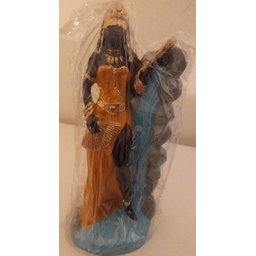 Imagem Orixa Oxum Escultura Gesso Estatua 21 Cm - 2