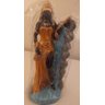 Imagem Orixa Oxum Escultura Gesso Estatua 21 Cm - 2