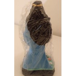Imagem Iemanja Escultura Gesso Estatua 20 Cm - 5