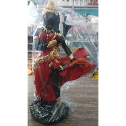 Imagem Orixa Oya (iansã) Escultura Gesso Estatua 21 Cm - 4
