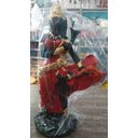 Ver imagem 3 de Imagem Orixa Oya (iansã) Escultura Gesso Estatua 21 Cm