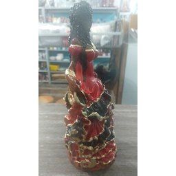 Imagem Pomba Gira 7 Saias Rica Escultura Gesso Estatua 25 Cm - 5