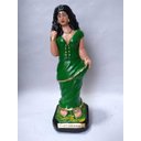 Ver imagem 1 de Imagem Cigana Esmeralda Escultura Gesso Estatua 20 Cm
