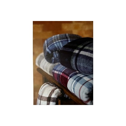 Manta Soft Escocesa Cobertores Parahyba Escocês Stirling