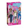 Quebra Cabeça Puzzle 150 Peças Barbie 04173 Grow Jogo de Mesa Anti Stress Didático Educativo - 1