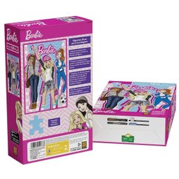 Quebra Cabeça Puzzle 150 Peças Barbie 04173 Grow Jogo de Mesa Anti Stress Didático Educativo - 3