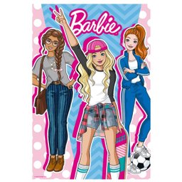 Quebra Cabeça Puzzle 150 Peças Barbie 04173 Grow Jogo de Mesa Anti Stress Didático Educativo - 2