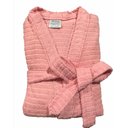Ver imagem 1 de Roupão Atoalhado Adulto 100% Algodão Briza (4009) - Tam Único Feminino - Rosa