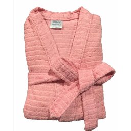 Roupão Atoalhado Adulto 100% Algodão Briza (4009) - Tam Único Feminino - Rosa - 1