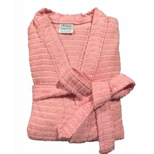 Roupão Atoalhado Adulto 100% Algodão Briza (4009) - Tam Único Feminino - Rosa