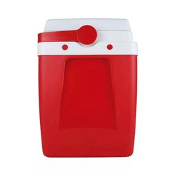 Caixa Térmica Cooler Glacial 26 Litros Vermelha - 25108172 - Mor - 2