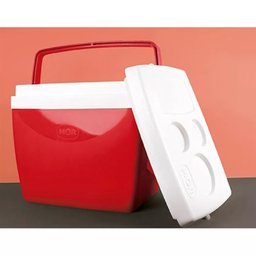 Caixa Térmica Cooler Glacial 26 Litros Vermelha - 25108172 - Mor - 5