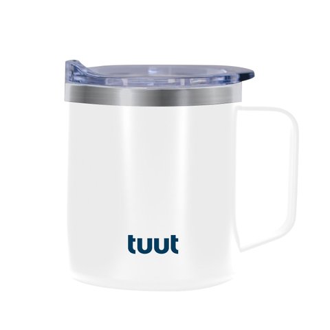 Caneca Inox Térmica 360ml Branca - Tuut