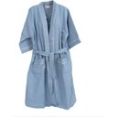 Ver imagem 2 de Roupão Piquê Adulto com Viés 100% Algodão Briza (5009) - G - Lilás