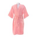 Ver imagem 2 de Roupão Veludo Adulto 100% Algodão Briza (3008) - GG - Salmão