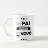 Caneca Revelação Dia Dos Pais Super Pai Promovido A Vovô - 2