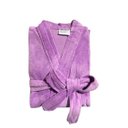 Ver imagem 1 de Roupão Veludo Adulto 100% Algodão Briza (3008) - G - Lilás