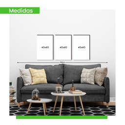 Kit Trio Quadros Decorativo Quarto Sala Leão Frase Religiosa - 5 Kit Trio Quadros Decorativo Quarto Sala Leão Frase Religiosa - 5