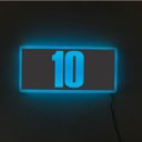 Ver imagem 5 de Placa Led Luminoso Números a Escolher Retangular 60x28 com Rgb