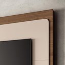 Ver imagem 6 de Home Painel Theater Quantum Sala Tv até 70 Polegadas Off White/castanho