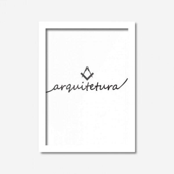 Quadro Decorativo Arquitetura 33cmx24cm Los Quadros - 2