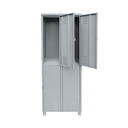 Ver imagem 2 de Armário Roupeiro de Aço Vestiário Academia 4 Portas Locker