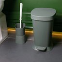 Ver imagem 3 de Lixeira com Pedal Flora 5 Litros Verde Amazon Coza