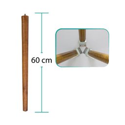 Conjunto Mesa de Centro e Mesa Lateral Retrô - Branco - Poli Móveis - 3