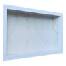 Nicho Porcelanato para Banheiro Branco Santorine 60x32cm - 3