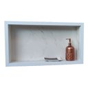 Ver imagem 6 de Nicho Porcelanato para Banheiro Branco Santorine 60x32cm