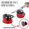 Amolador Afiador De Facas Tesouras e Canivete Com Ventosa - 8