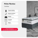 Ver imagem 2 de Colchão Solteiro Comfort Class Pillow Top 28x88x188cm - Branco - e-Shop Casa