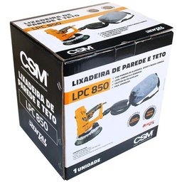 Lixadeira de Parede e Teto 180mm 850W 220V LPC-850 - CSM - 11