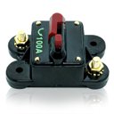 Ver imagem 2 de Disjuntor Automotivo Proteção Som Bateria Resetável Liga Desliga - 100a