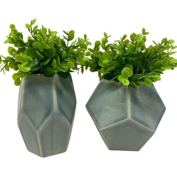 Vaso In Ceramica Moderno 32 Cm – Design Elegante, Ideale Per Fiori E Arredamento Casa, Regalo Originale